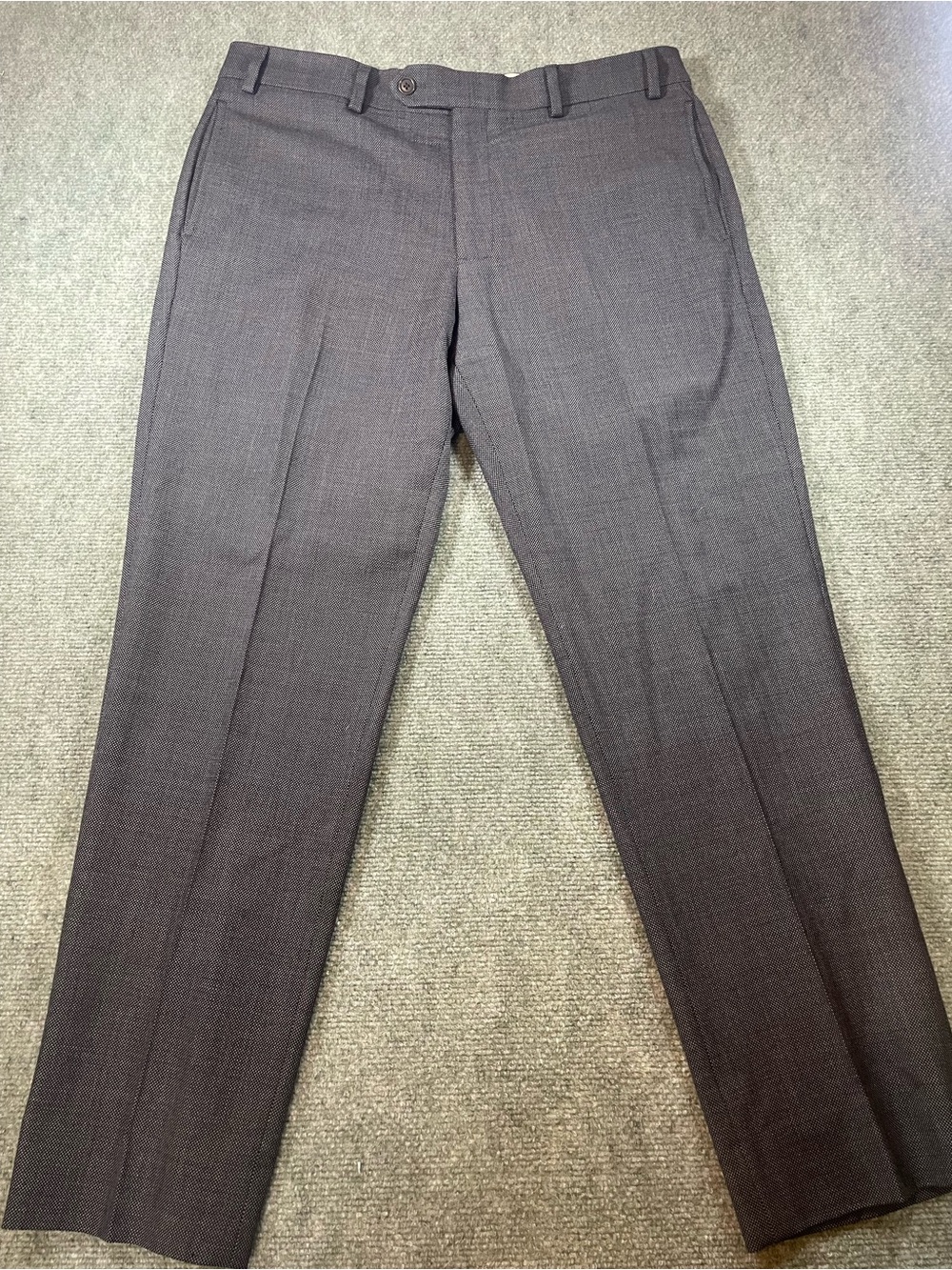 Brooks Brothers Gray Wool Blend Dress Pants 36/30